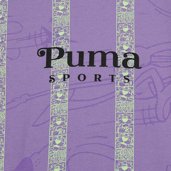 SUPER Printed Youth Tee, Lavender Alert, extralarge-IND