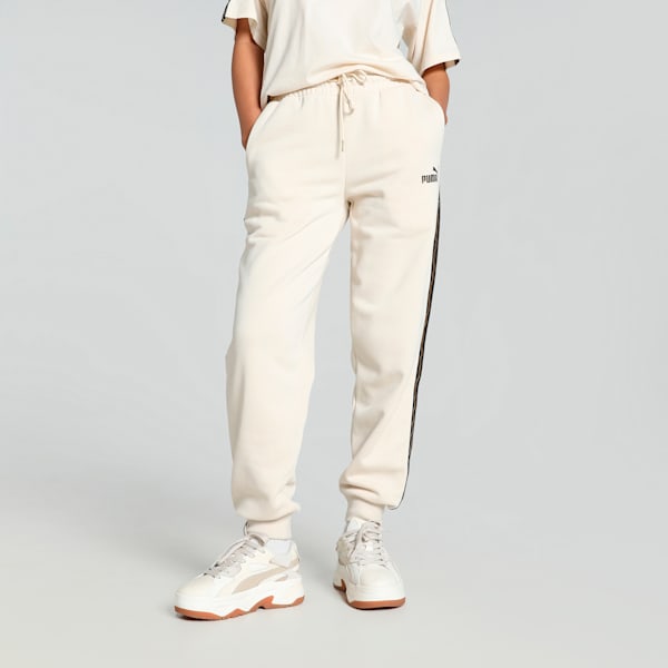 MINIMAL GOLD Women's Sweat Pants, Alpine Snow, extralarge-IND