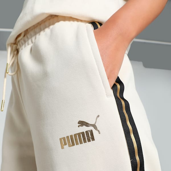 MINIMAL GOLD Women's Sweat Pants, Alpine Snow, extralarge-IND