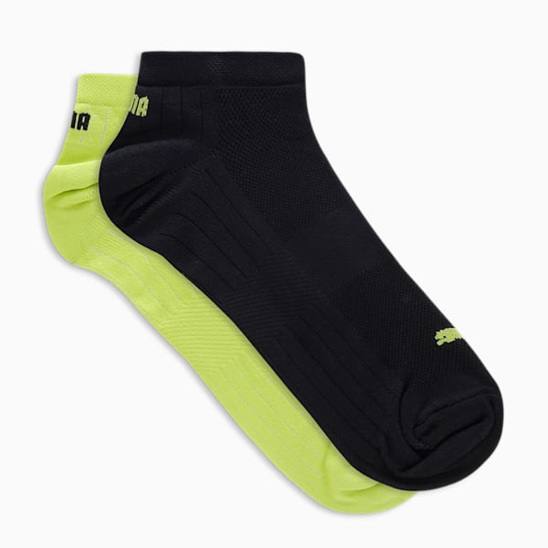Performance Training Sneaker Socks Pack of 2, Nrgy Yellow, extralarge-IND