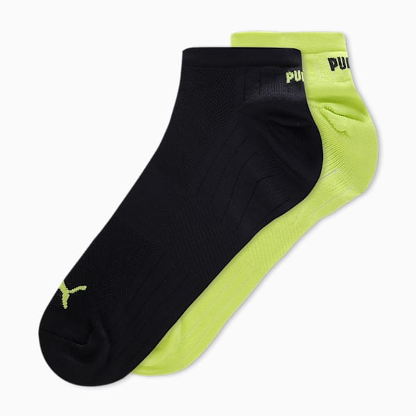 Performance Training Sneaker Socks Pack of 2, Nrgy Yellow, extralarge-IND