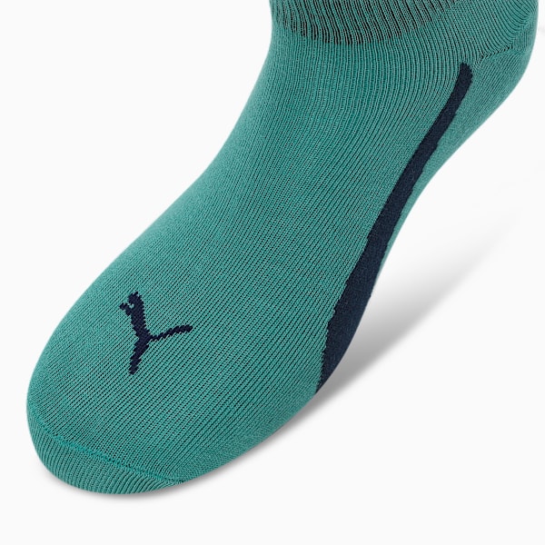 Lifestyle Sneaker Socks Pack of 3, Green Lagoon-Dark Night-Pristine, extralarge-IND