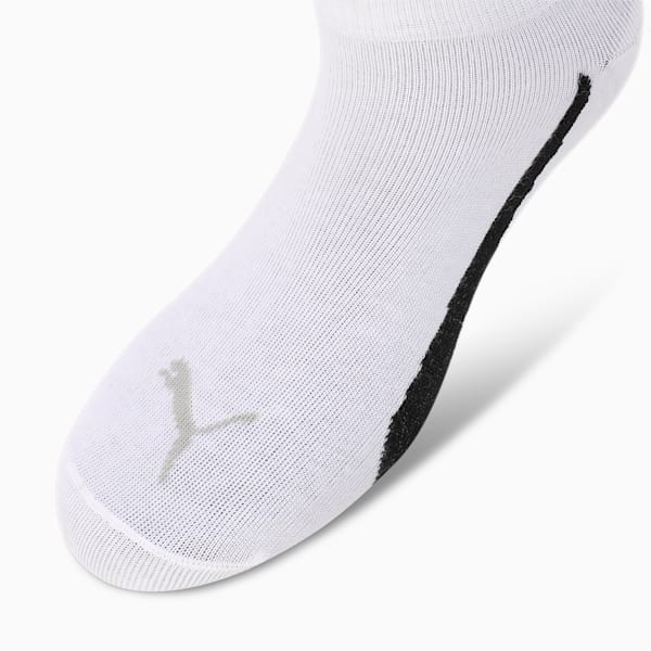 Lifestyle Sneaker Socks Pack of 3, PUMA White-Cool Gray 7-PUMA Black, extralarge-IND