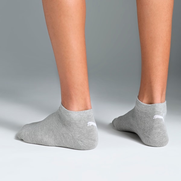 Lifestyle Sneaker Socks Pack of 3, PUMA White-Cool Gray 7-PUMA Black, extralarge-IND