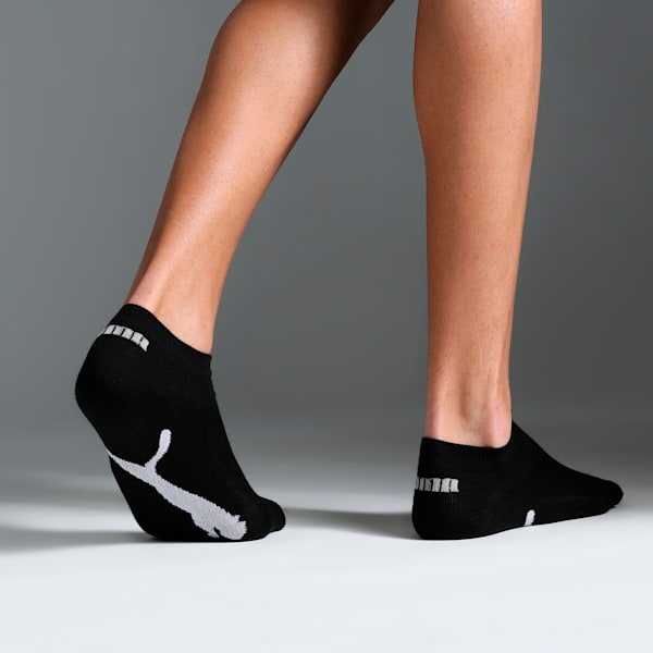 Lifestyle Sneaker Socks Pack of 3, PUMA White-Cool Gray 7-PUMA Black, extralarge-IND