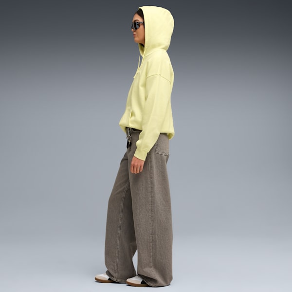 Sudadera oversize con capucha para mujer Essentials, Gold Moon, extralarge