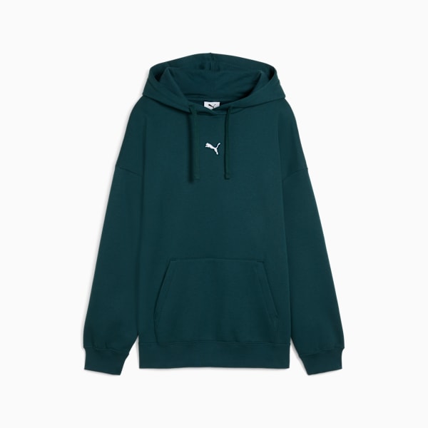 Essentials Kangourou ample pour femme, Green Terrain, extralarge