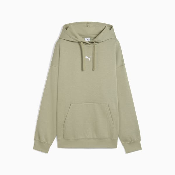 Sudadera oversize con capucha para mujer Essentials, Lux Army, extralarge