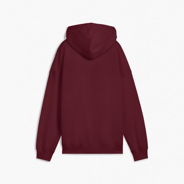 Essentials Oversized Hoodie Women, Ruby Shimmer, extralarge
