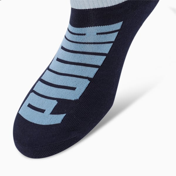 Classic Sneaker Socks Pack of 3, PUMA Navy-PUMA Black-Cool Gray 7, extralarge-IND