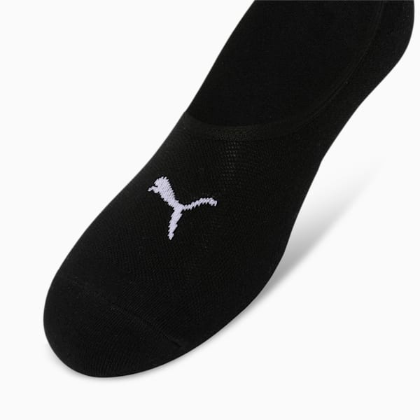 Footie Socks Pack of 3, PUMA Black-PUMA White-Medium Gray Heather, extralarge-IND