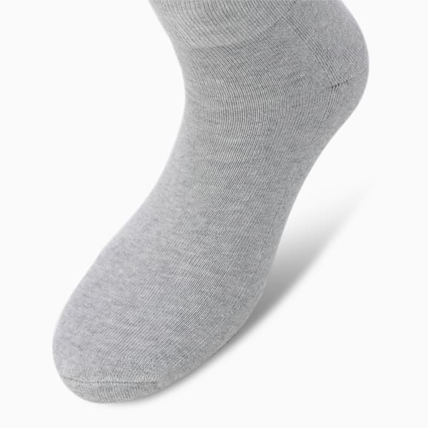 Ankle-Length Half Terry Socks Pack of 3, PUMA White-PUMA Black-Medium Gray Heather, extralarge-IND