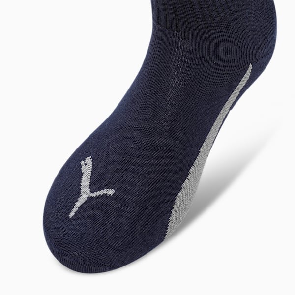 Quarter Socks Pack of 1, PUMA Navy-Cool Mid Gray, extralarge-IND