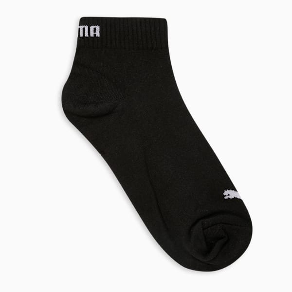Quarter Socks Pack of 1, PUMA Black-PUMA White, extralarge-IND