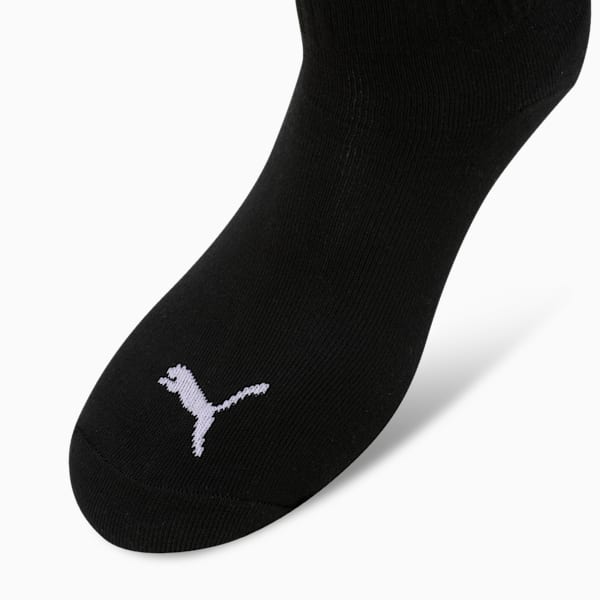 Quarter Socks Pack of 1, PUMA Black-PUMA White, extralarge-IND