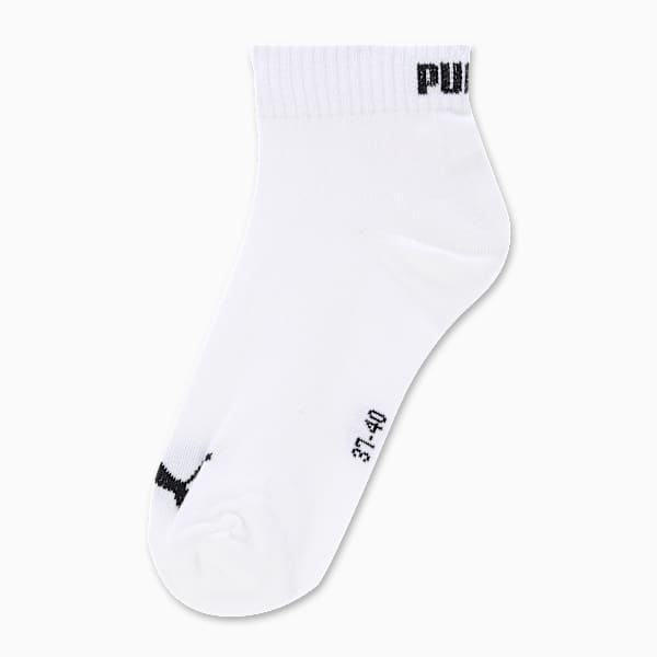 Quarter Socks Pack of 1, PUMA White, extralarge-IND