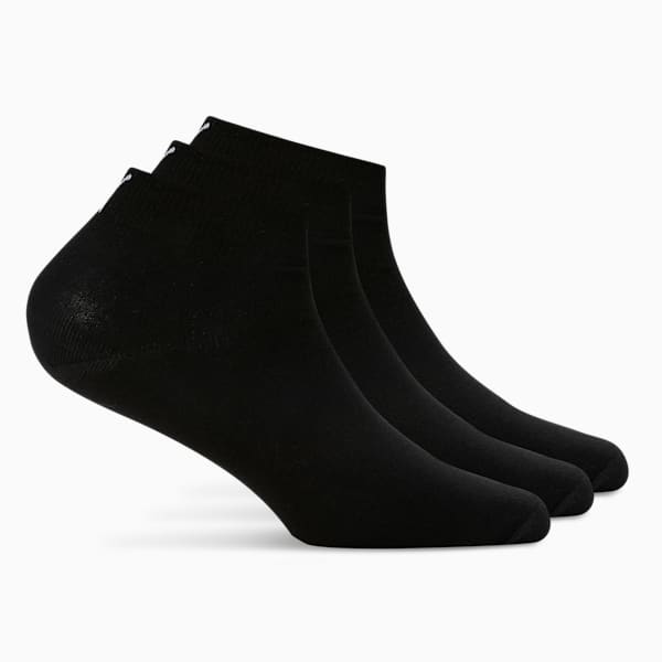 Quarter Unisex Socks Pack of 3, PUMA Black, extralarge-IND