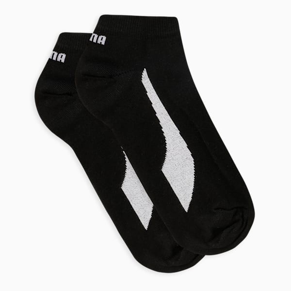 Sneaker Socks Pack of 2, PUMA Black-PUMA White, extralarge-IND