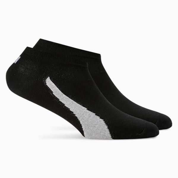 Sneaker Socks Pack of 2, PUMA Black-PUMA White, extralarge-IND