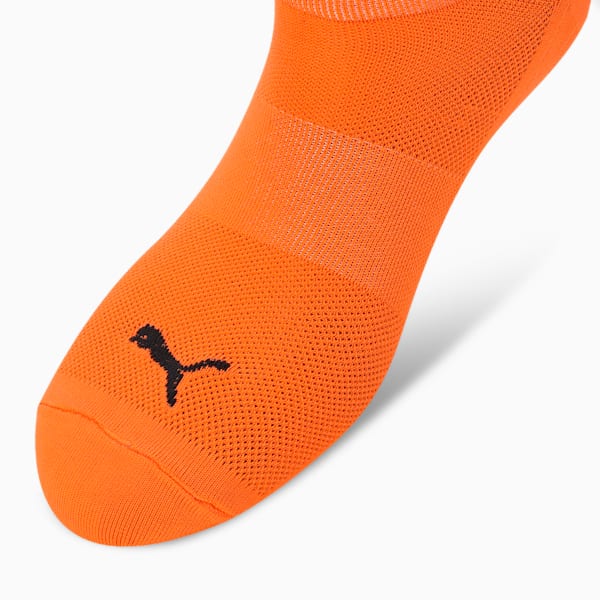 Train Sneaker Socks Pack of 2, Rickie Orange-PUMA Black, extralarge-IND