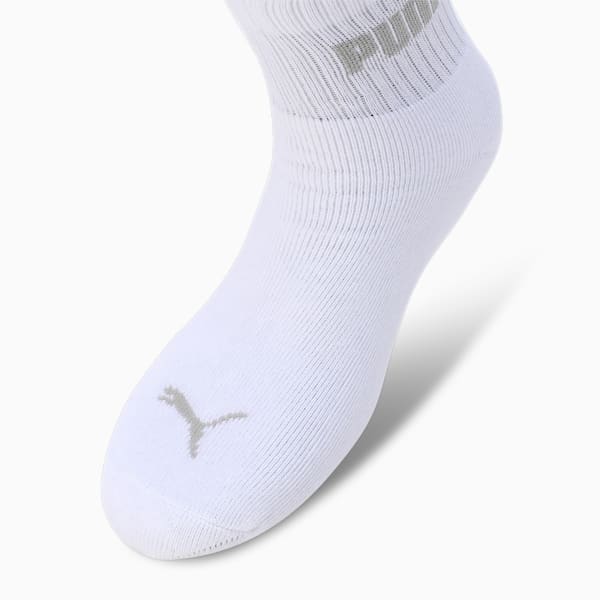 Sport Quarter Unisex Socks Pack of 3, PUMA White-PUMA White-PUMA White, extralarge-IND