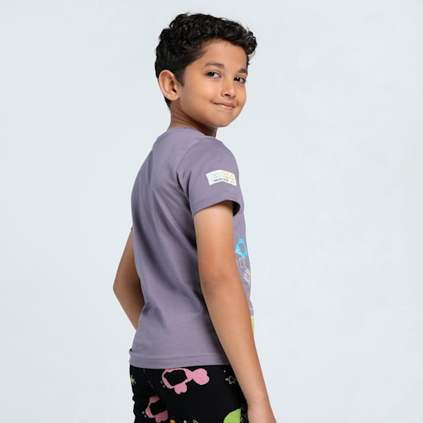 Classics Graphic Youth Tee, Pale Plum, extralarge-IND
