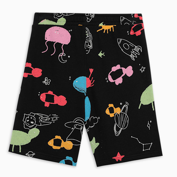 Classics Graphic Youth Shorts, PUMA Black, extralarge-IND