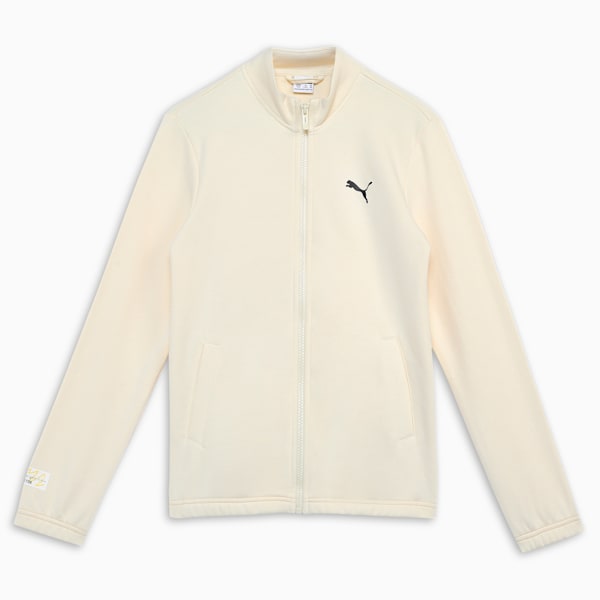 Classics Graphic Youth Sweat Jacket, Creamy Vanilla, extralarge-IND