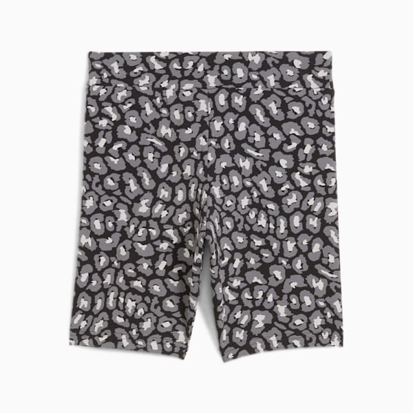 Essentials Animal Big Kids' Short Leggings, PUMA Black, extralarge
