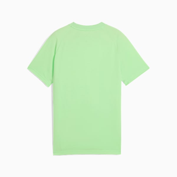 Evostripe Tee Youth, Spring Fern, extralarge