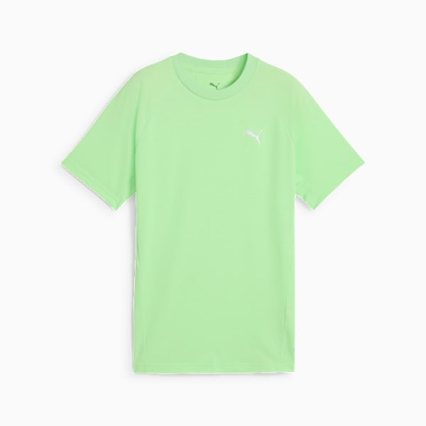 Evostripe Tee Youth, Spring Fern, extralarge