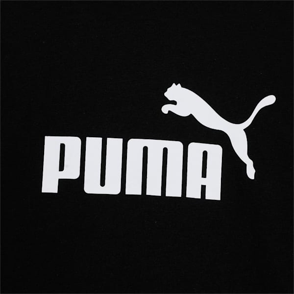 Youth Logo Tee, Puma Black, extralarge-IND