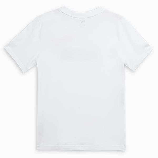 Colour No.1 Logo Youth Tee, PUMA White, extralarge-IND