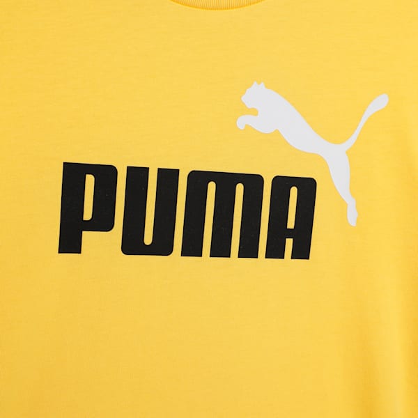 Colour No.1 Logo Youth Tee, Sunny Yellow, extralarge-IND