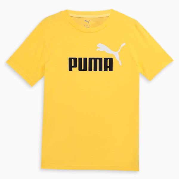 Colour No.1 Logo Youth Tee, Sunny Yellow, extralarge-IND