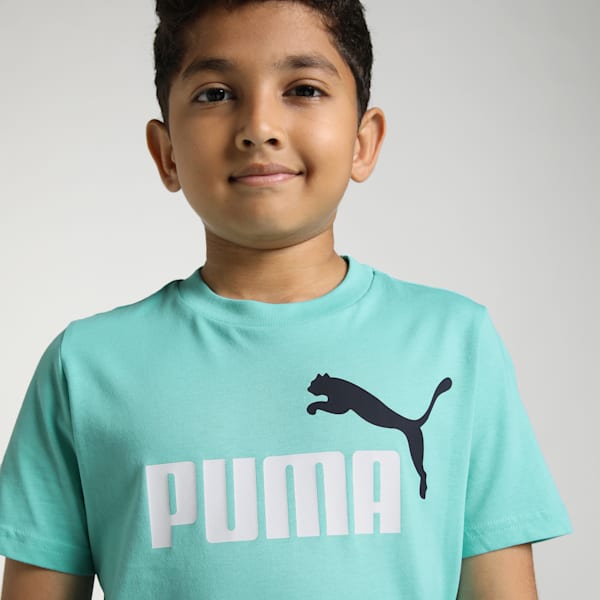 Colour No.1 Logo Youth Tee, Aquatic, extralarge-IND