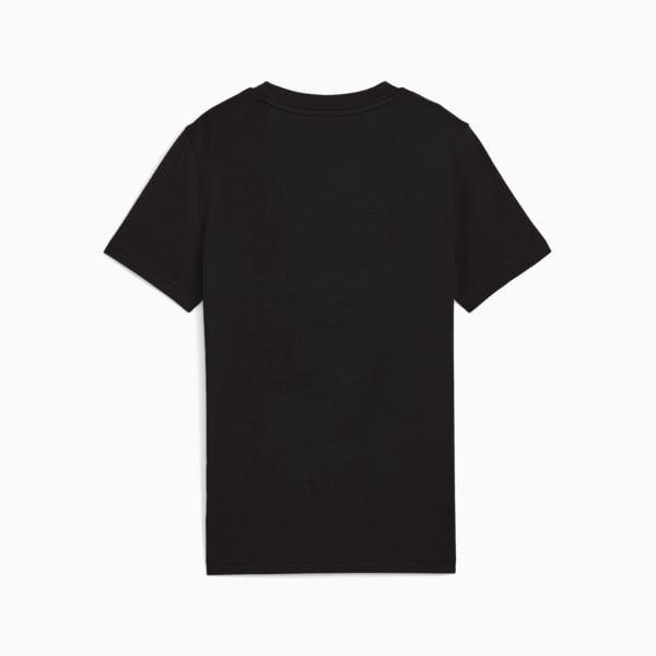Essentials Script Big Kids' Tee, PUMA Black, extralarge