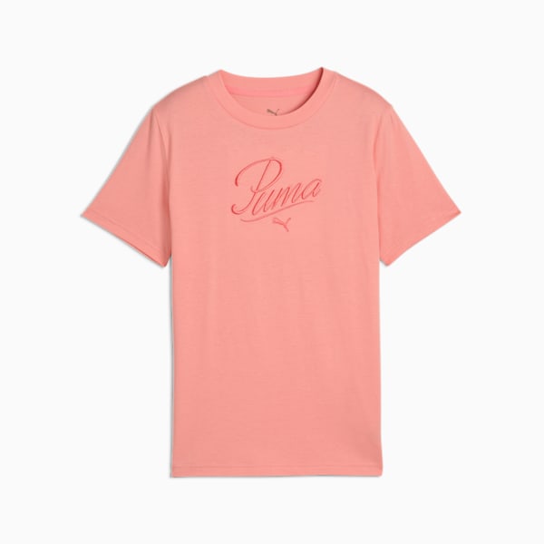 Essentials Script Big Kids' Tee, Pink Fruit, extralarge