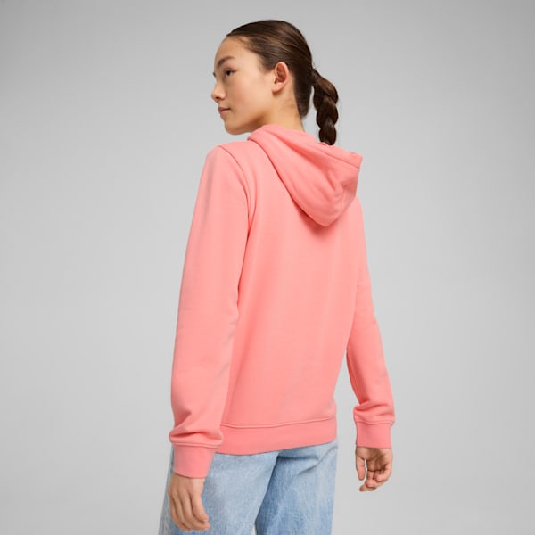 Sudadera con capucha Essentials Script juvenil, Pink Fruit, extralarge