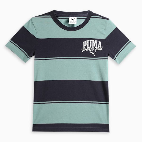 Class Striped Youth Tee, Green Moon, extralarge-IND