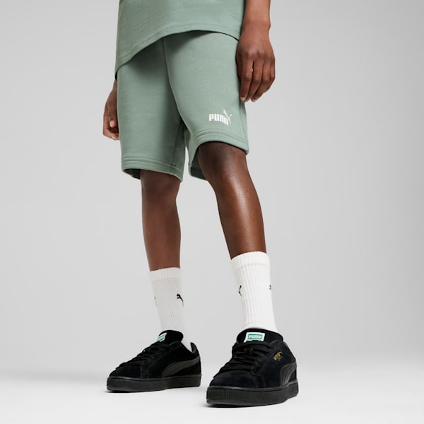 2 Colour No. 1 Logo Youth Shorts, Green Moon, extralarge-IND