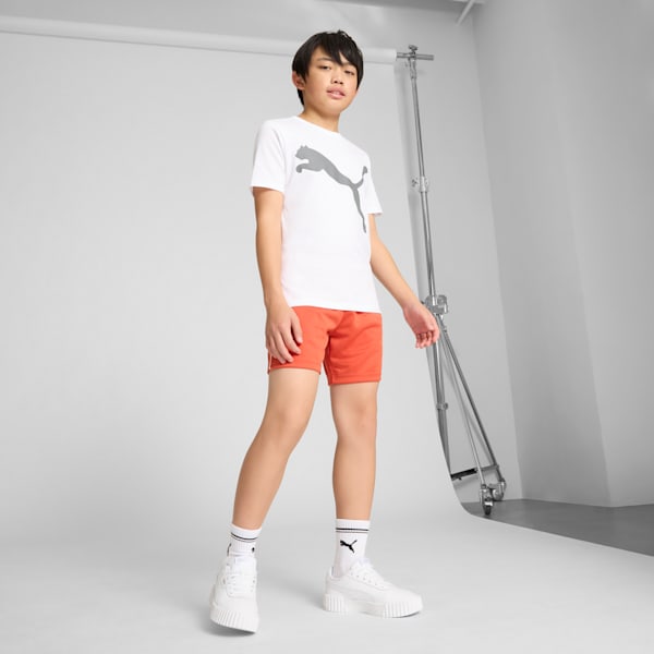 Short PUMA Sport Enfant et adolescent, Red Fire, extralarge