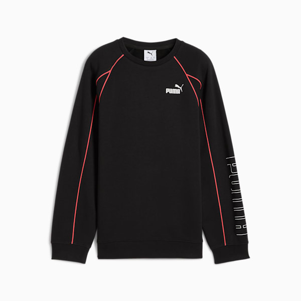 Sudadera PUMA Sport juvenil, PUMA Black, extralarge