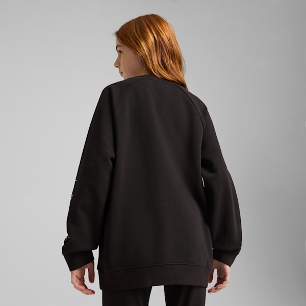 Sudadera PUMA Sport juvenil, PUMA Black, extralarge