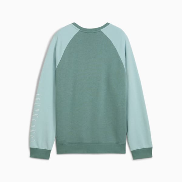 Sudadera PUMA Sport juvenil, Green Moon, extralarge