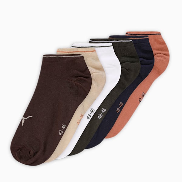 Sneaker Socks Pack of 6, PUMA Navy, extralarge-IND
