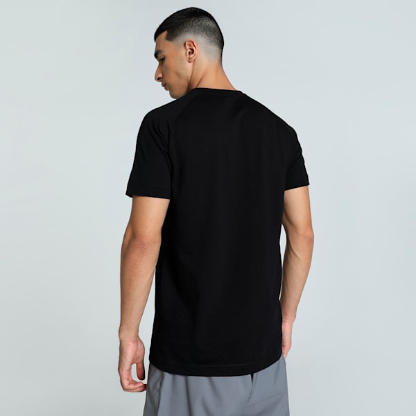 Men's Classics Elevated Slim Fit Tee, PUMA Black, extralarge-IND