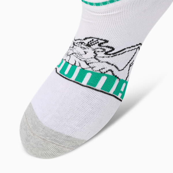 Super Sneaker Socks Pack of 3, PUMA White, extralarge-IND
