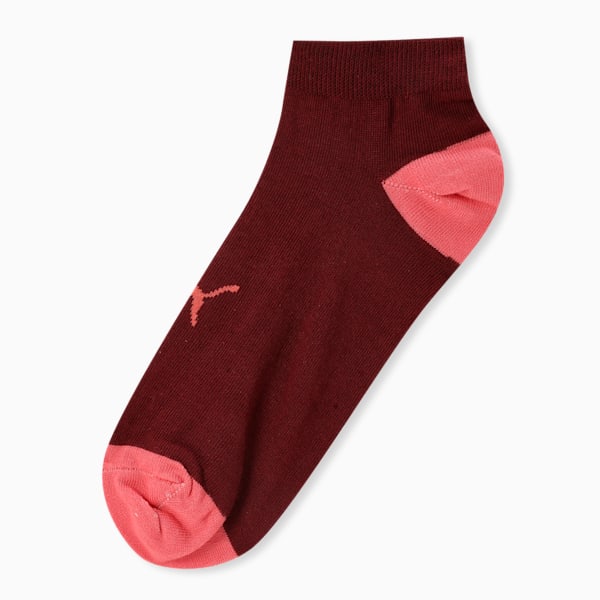 Sneaker Socks Pack of 1, Intense Red, extralarge-IND