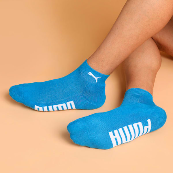 Half Terry Ankle-Length Socks Pack of 6, Celandine, extralarge-IND